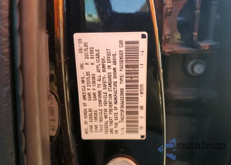 2010 Honda Accord Lx from USA, damaged, VIN 1HGCP2F3XAA023966